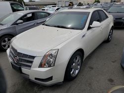 Salvage cars for sale at Martinez, CA auction: 2009 Cadillac CTS