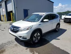 Salvage cars for sale at Duryea, PA auction: 2015 Honda CR-V Touring