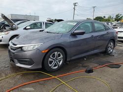 Salvage cars for sale at Chicago Heights, IL auction: 2017 Honda Civic LX