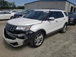 Ford salvage cars for sale: 2016 Ford Explorer Limited