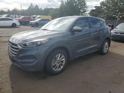 Salvage cars for sale at Denver, CO auction: 2017 Hyundai Tucson SE