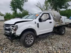 Salvage trucks for sale at West Warren, MA auction: 2021 Ford F250 Super Duty