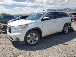 Salvage cars for sale at Magna, UT auction: 2016 Toyota Highlander Limited