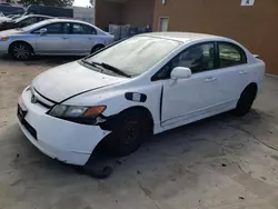 Salvage cars for sale at Hayward, CA auction: 2007 Honda Civic LX