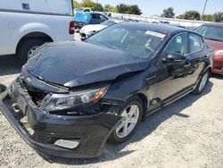 Salvage cars for sale at Sacramento, CA auction: 2015 KIA Optima LX