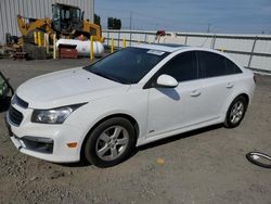 Chevrolet salvage cars for sale: 2016 Chevrolet Cruze Limited LT