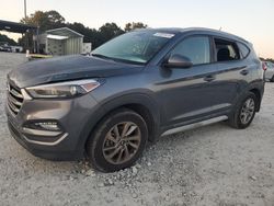 Salvage cars for sale at Loganville, GA auction: 2017 Hyundai Tucson Limited