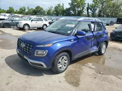 Hyundai Venue salvage cars for sale: 2020 Hyundai Venue SEL