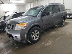 Salvage cars for sale at Madisonville, TN auction: 2014 Nissan Armada SV