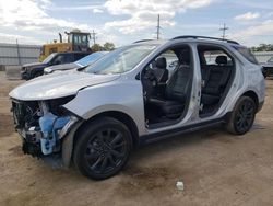 Salvage cars for sale at Chicago Heights, IL auction: 2022 Chevrolet Equinox RS