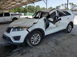 Salvage cars for sale from Copart Cartersville, GA: 2016 KIA Sorento LX