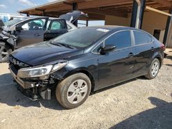 Salvage cars for sale at Tanner, AL auction: 2017 KIA Forte LX