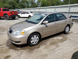 Salvage cars for sale at Ellwood City, PA auction: 2007 Toyota Corolla CE