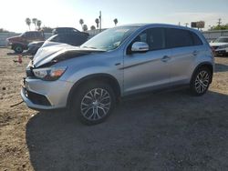 Salvage cars for sale at Mercedes, TX auction: 2017 Mitsubishi Outlander Sport ES