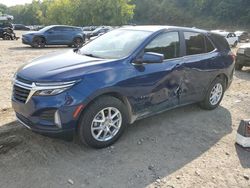 Salvage cars for sale at Marlboro, NY auction: 2022 Chevrolet Equinox LT