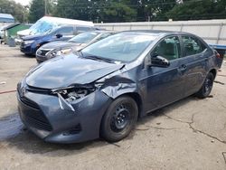 Toyota salvage cars for sale: 2017 Toyota Corolla L