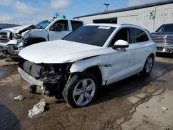 Salvage cars for sale at Chicago Heights, IL auction: 2018 Audi Q5 Premium Plus