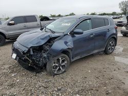 Salvage cars for sale at Kansas City, KS auction: 2020 KIA Sportage LX