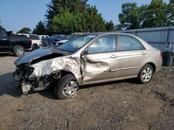 KIA Spectra EX salvage cars for sale: 2008 KIA Spectra EX