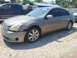 Salvage cars for sale at Wichita, KS auction: 2004 Nissan Maxima SE