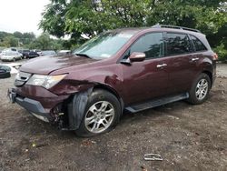 Salvage cars for sale at Baltimore, MD auction: 2007 Acura MDX