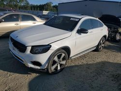 Salvage cars for sale at auction: 2018 Mercedes-Benz GLC Coupe 300 4matic