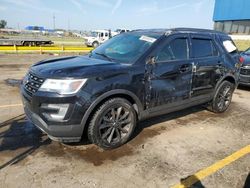 Ford salvage cars for sale: 2017 Ford Explorer XLT