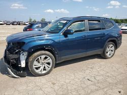 Salvage cars for sale from Copart Indianapolis, IN: 2021 Volkswagen Atlas SE