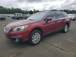 Subaru salvage cars for sale: 2016 Subaru Outback 2.5I Premium