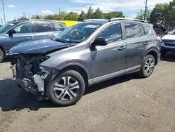 Toyota salvage cars for sale: 2018 Toyota Rav4 LE