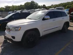 Salvage cars for sale at Sikeston, MO auction: 2011 Jeep Grand Cherokee Overland