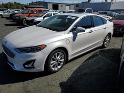 Salvage cars for sale at Vallejo, CA auction: 2019 Ford Fusion Titanium