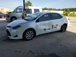 Toyota Vehiculos salvage en venta: 2018 Toyota Corolla L