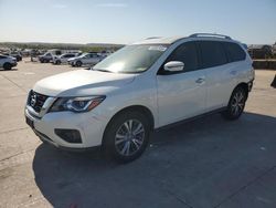 Salvage cars for sale at Grand Prairie, TX auction: 2018 Nissan Pathfinder S