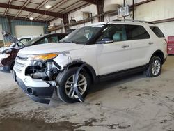 Salvage cars for sale at Eldridge, IA auction: 2012 Ford Explorer XLT