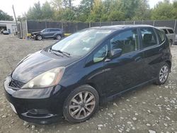 Salvage cars for sale at Waldorf, MD auction: 2013 Honda FIT Sport