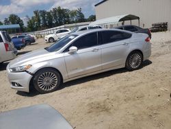 Salvage cars for sale at Spartanburg, SC auction: 2014 Ford Fusion Titanium HEV