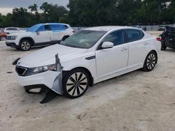 Salvage cars for sale at Ocala, FL auction: 2011 KIA Optima SX