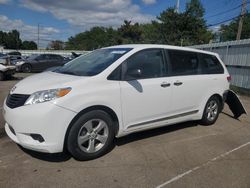 Toyota Sienna salvage cars for sale: 2012 Toyota Sienna