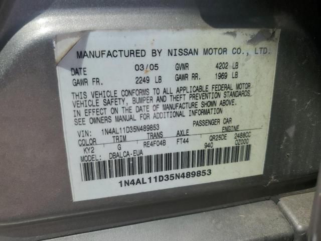 2005 Nissan Altima S