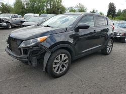 Salvage cars for sale at Portland, OR auction: 2014 KIA Sportage LX