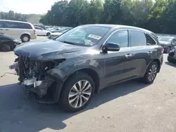 Carros salvage sin ofertas aún a la venta en subasta: 2016 Acura MDX Technology