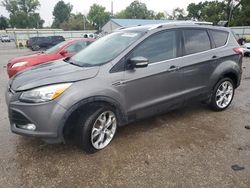 Salvage cars for sale from Copart Wichita, KS: 2013 Ford Escape Titanium