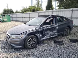 Volkswagen salvage cars for sale: 2019 Volkswagen Jetta S