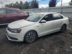 Volkswagen salvage cars for sale: 2013 Volkswagen Jetta Hybrid