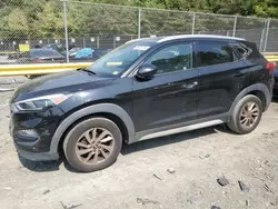 Salvage cars for sale from Copart Waldorf, MD: 2017 Hyundai Tucson Limited