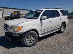 Toyota Sequoia Vehiculos salvage en venta: 2001 Toyota Sequoia Limited