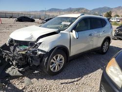 Salvage cars for sale at Magna, UT auction: 2015 Nissan Rogue S