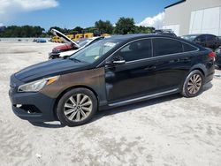 Salvage cars for sale from Copart Apopka, FL: 2015 Hyundai Sonata Sport