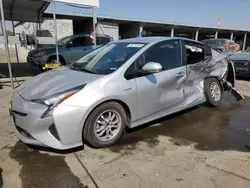 Salvage cars for sale at Fresno, CA auction: 2018 Toyota Prius